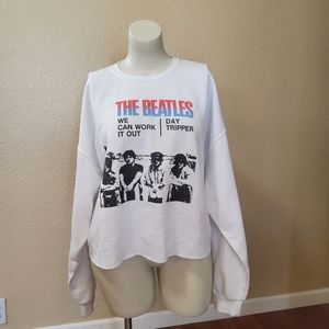 The Beatles Crew Neck Sweatshirt Sweater New